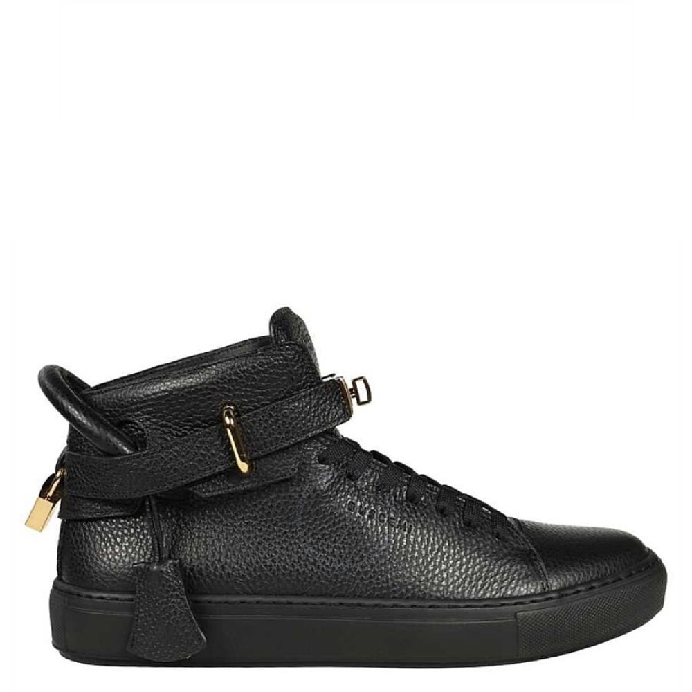 Buscemi black leather sneaker
